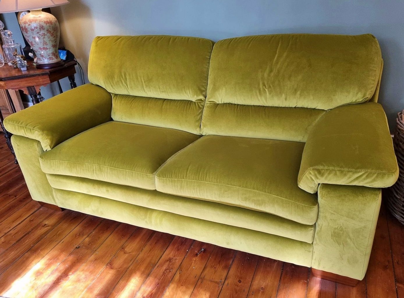 Saddle-Style Sofa